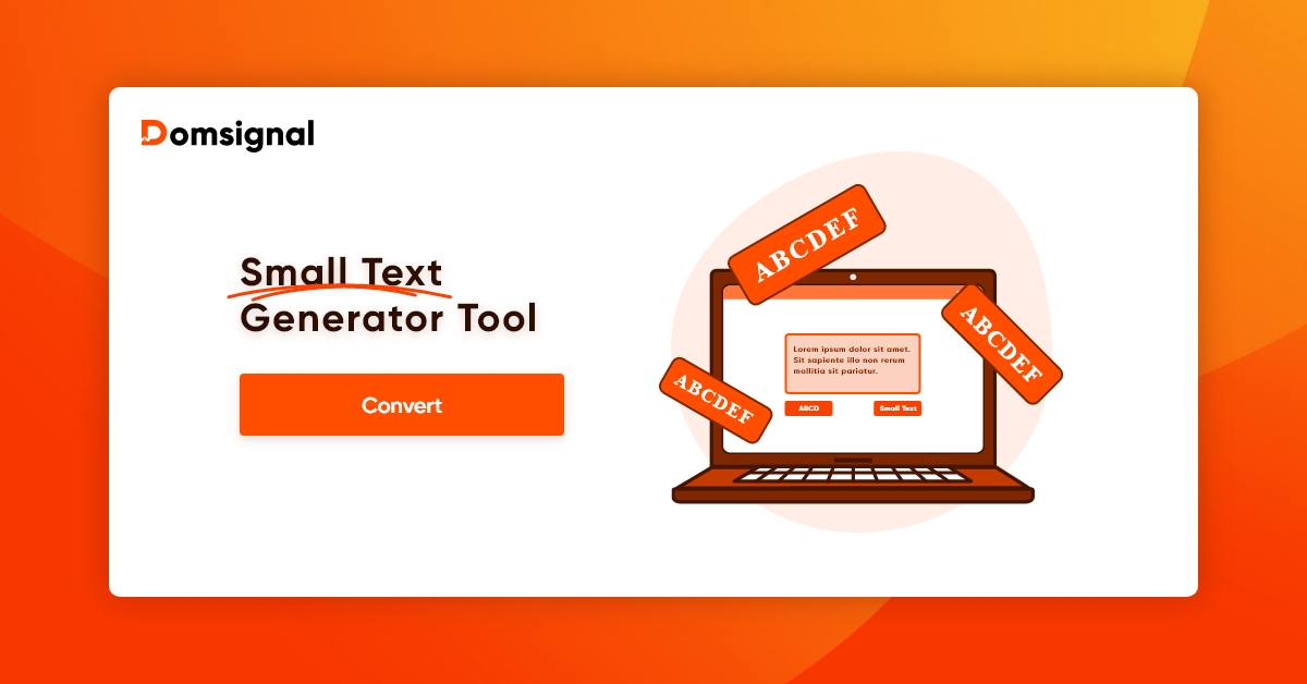 Small Text Generator | Generate Tiny Text for Social Media and More